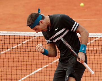 Del Potro en Roland Garros