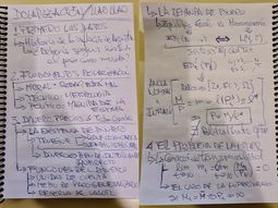 El análisis de la letra de Javier Milei: qué ocultan sus apuntes