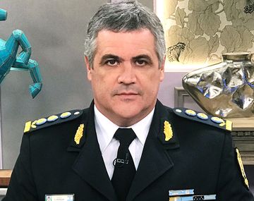 Fabian Perroni, jefe de la Policía Bonaerense