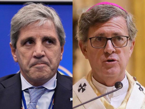 Luis Caputo citó al arzobispo Jorge García Cuerva por su crítica a haters