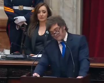El dardo de Milei a su vice en el Congreso: Soñar con abrazar el sillón de Rivadavia