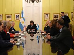 Javier Milei recibió a congresistas de Estados Unidos