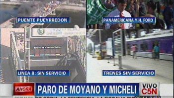 enterate en vivo sobre los cortes y los servicios publicos por el paro