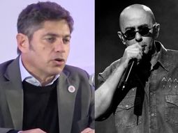 Axel Kicillof se emocionó al despedir a Indio Solari en la Universidad de La Plata Axel Kicillof se emocionó al despedir a Indio Solari en la Universidad de La Plata