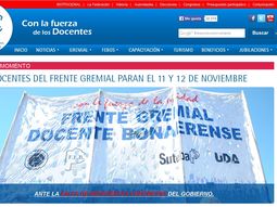 los docentes bonaerenses confirman paro para el 11 y 12 de noviembre los docentes bonaerenses confirman paro para el 11 y 12 de noviembre