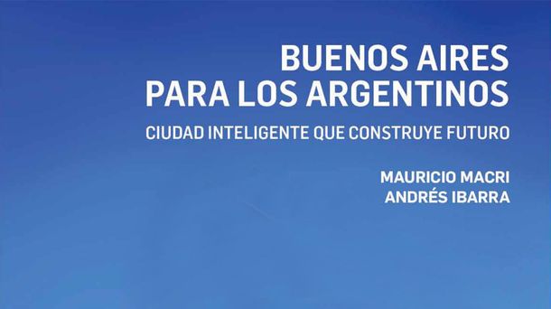 Antes de asumir, Macri presentó un libro en donde traza el perfil ideólógico del PRO