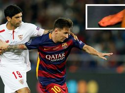 maradona no se quejaba: messi viajo descalzo por las patadas que sufrio maradona no se quejaba: messi viajo descalzo por las patadas que sufrio