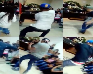 El velorio de un violador que se mató