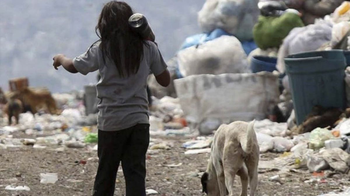 Más de 8,3 millones de niños viven en la pobreza en la Argentina