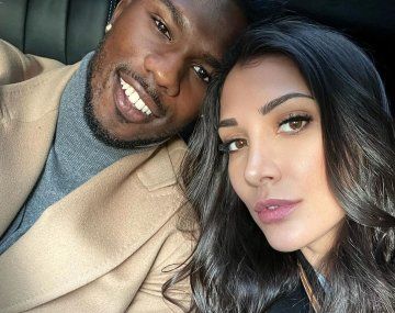Internaron de urgencia a la esposa de Keita Baldé: qué le pasó