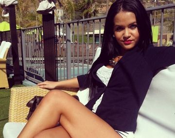 La novia de un jugador de Real Madrid que revoluciona con sus fotos