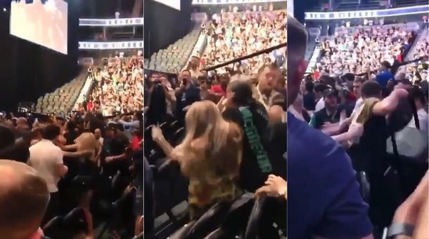 Pelea en la previa de&nbsp;McGregor y Khabib