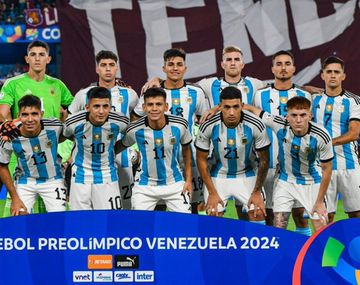 La formación de Argentina Sub 23 para enfrentar a Brasil
