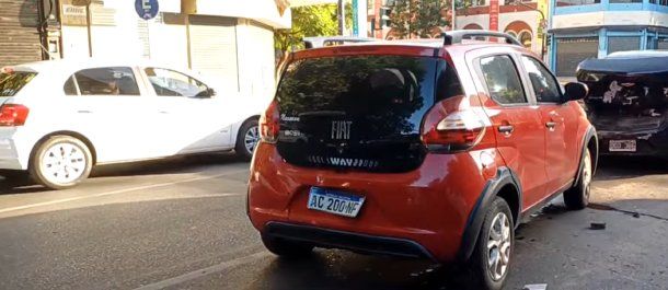 Triple choque en Flores dejó tres heridos en el arranque del Año Nuevo