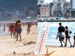 Sube la temperatura del agua en Mar del Plata. Sube la temperatura del agua en Mar del Plata.