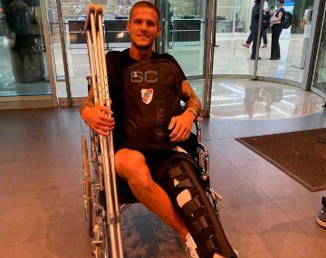 Operaron a Bruno Zuculini de su rodilla: cuándo podría volver a jugar en River