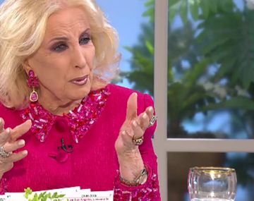 Mirtha opinó sobre el poliamor.