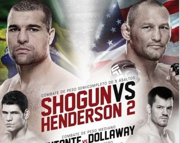 UFC: Mirá en vivo el pesaje para el combate entre Dan Henderson y Shogun Rua