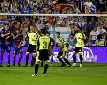 En 2011 el Zaragoza ganó 2 a 1 contra el Levante