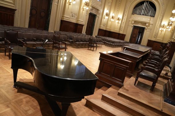 El Colegio Nacional de Buenos Aires reinauguró su Aula Magna