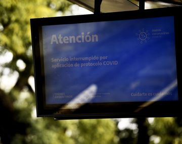 El tren Sarmiento interrumpe su servicio tras confirmarse 10 nuevos casos de coronavirus