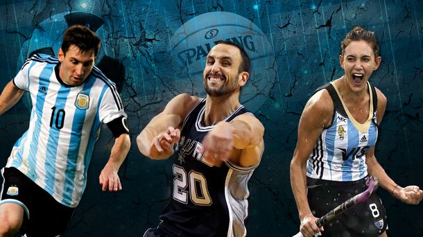 ¿Quiénes fueron los deportistas argentinos más destacados en 2014?