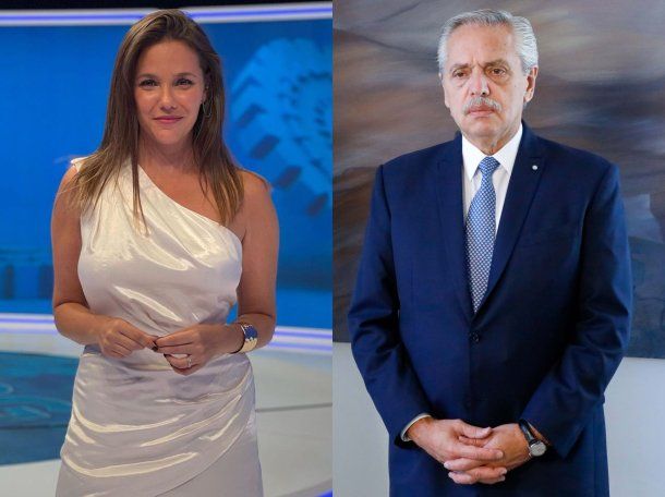 Luciana Rubinska negó un vínculo con Alberto Fernández