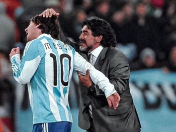El sentido posteo de Lionel Messi a cinco años de la muerte de Diego Maradona