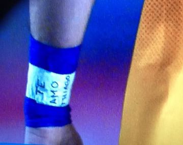 Messi y otro festejo con nueva dedicatoria a su hijo Thiago