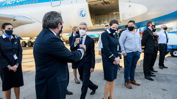 Los detalles del operativo del vuelo que traerá las primeras dosis de la vacuna rusa a Argentina