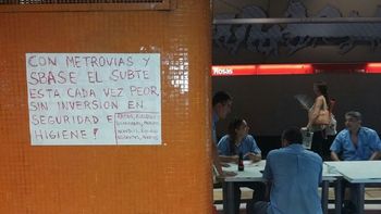 Los trabajadores del subte reclaman medidas de seguridad e higiene Los trabajadores del subte reclaman medidas de seguridad e higiene