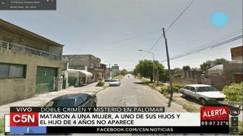 palomar: asesinan a una mujer y a su hijo de 3 anos, mientras que la nena de 6 no aparece