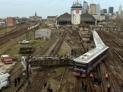 Descarriló un tren de la línea Mitre en Retiro: hubo 31 heridos