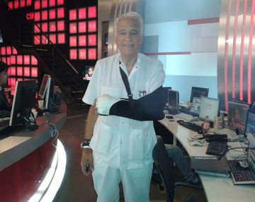 ¿Qué le pasó en el brazo al médico Alberto Cormillot?