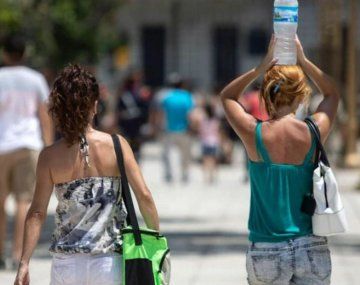 Cambio climático: mucho calor en el país.