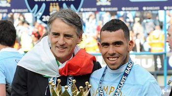 roberto mancini fue contundente: tevez se queda en el city roberto mancini fue contundente: tevez se queda en el city