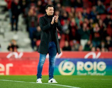 La emocionante ovación que recibió Scaloni en Mallorca