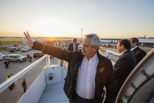 Alberto Fernández arribó a Estados Unidos para reunirse con Joe Biden