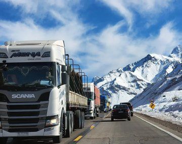 Mendoza: reabrió el paso Cristo Redentor tras una tormenta