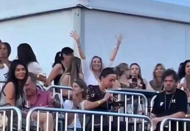 Karina Milei, presente en el show de Tini Stoessel en Tecnópolis