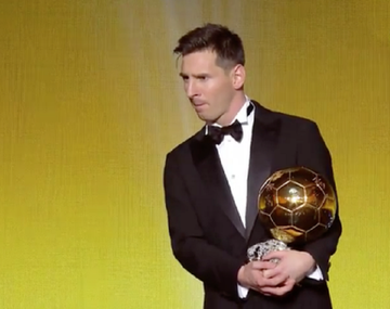 Messi volvió a ganarle a CR7 y consiguió su quinto Balón de Oro