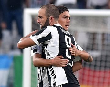 Gonzalo Higuaín y Paulo Dybala