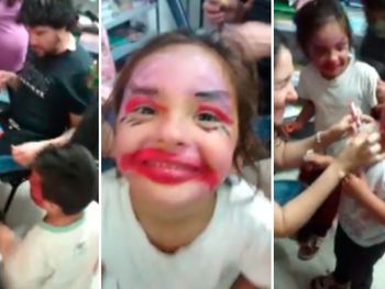 Halloween: emotivo gesto con chicos que no tenían plata para el disfraz