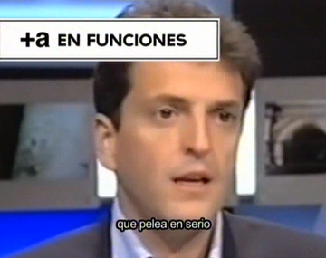 Fuerte spot K sobre las contradicciones de Massa