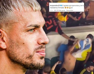 La picante respuesta de Paredes al amigo de Maluma que quiso robar una camiseta