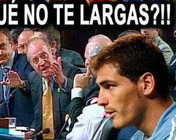 Casillas fue el blanco de las cargadas tras la aplastante victoria de Holanda