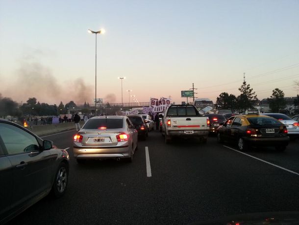 Autopartistas cortaron la Panamericana durante dos horas