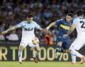 Racing vs Boca en la Superliga - Crédito:&nbsp;@BocaJrsOficial