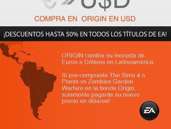 EA relanza Origin, su plataforma de compra online en Latinoamérica