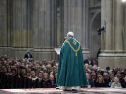 Misa del Papa en la Catedral de San Patricio en Nueva York